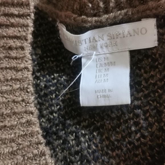 Christian siriano size medium leopard sweater - Picture 2 of 4